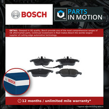 Brake Pads Set fits AUDI Q3 8U 2.0D Front 11 to 18 Bosch 5N0698151 5N0698151A