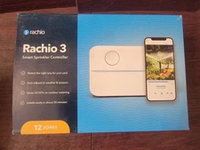 Rachio 3 WiFi Smart Sprinkler Controller, 12-Zone, Weather-Intelligent