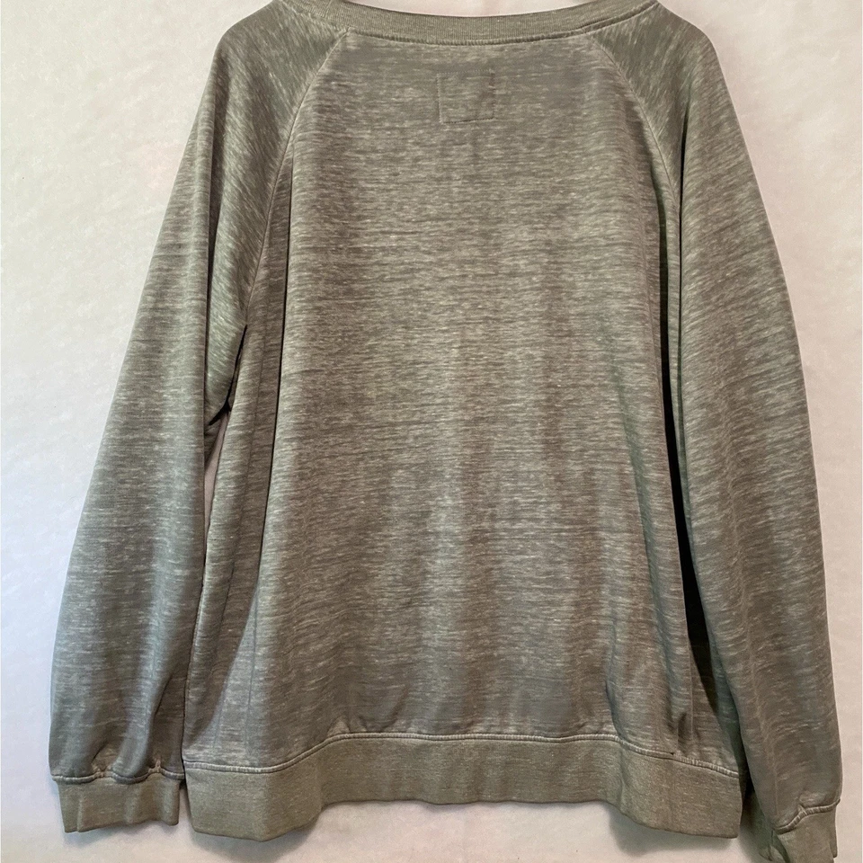 Moletom Central Park cinza leve bolso frontal tamanho 3X - Imagem 2 de 4