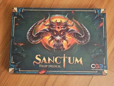 NEW Open Box Sanctum Board Game Czech Games Edition CGE Filip Neduk RPG rare