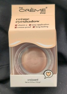 The Crème Shop Cream Eyeshadow Croissant Lustrous Longwear 0.11 oz TCE8603