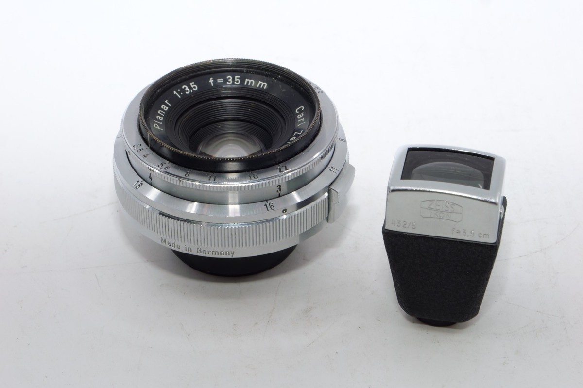 Zeiss Contax Planar 35mm f/3.5 W. A. Rangefinder lens for IIa
