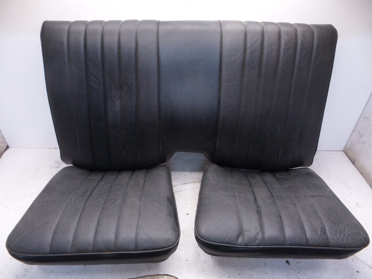 70-81 Camaro Firebird Trans Am Black Rear Seats Back Seat Set