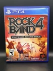 Rock Band 4 (Sony PlayStation 4, 2015) PS4 CIB Complete w/ Case & Disc TESTED