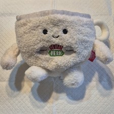 Russ BumBumz Friends Central Perk Coffee Mug Plush Stuffed Toy Small 6-14in