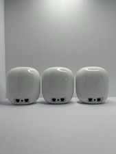 Google Nest Wifi Pro Wi-Fi 6E Router Mesh System - Snow 3-Pack See Below