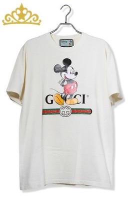 GUCCI × Disney Mickey Print Tee Men's T-Shirt