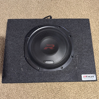Alpine type R RS-W10D2 R-Series 10in Dual Voice Coil Subwoofer in Bbox