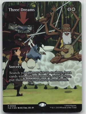 Three Dreams (Borderless) M  Avatar: The Last Airbender: Eternal-Legal 8 LP 2025