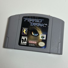 Perfect Dark Nintendo 64 Video Game N64 Vintage Rareware Vtg Cartridge Only