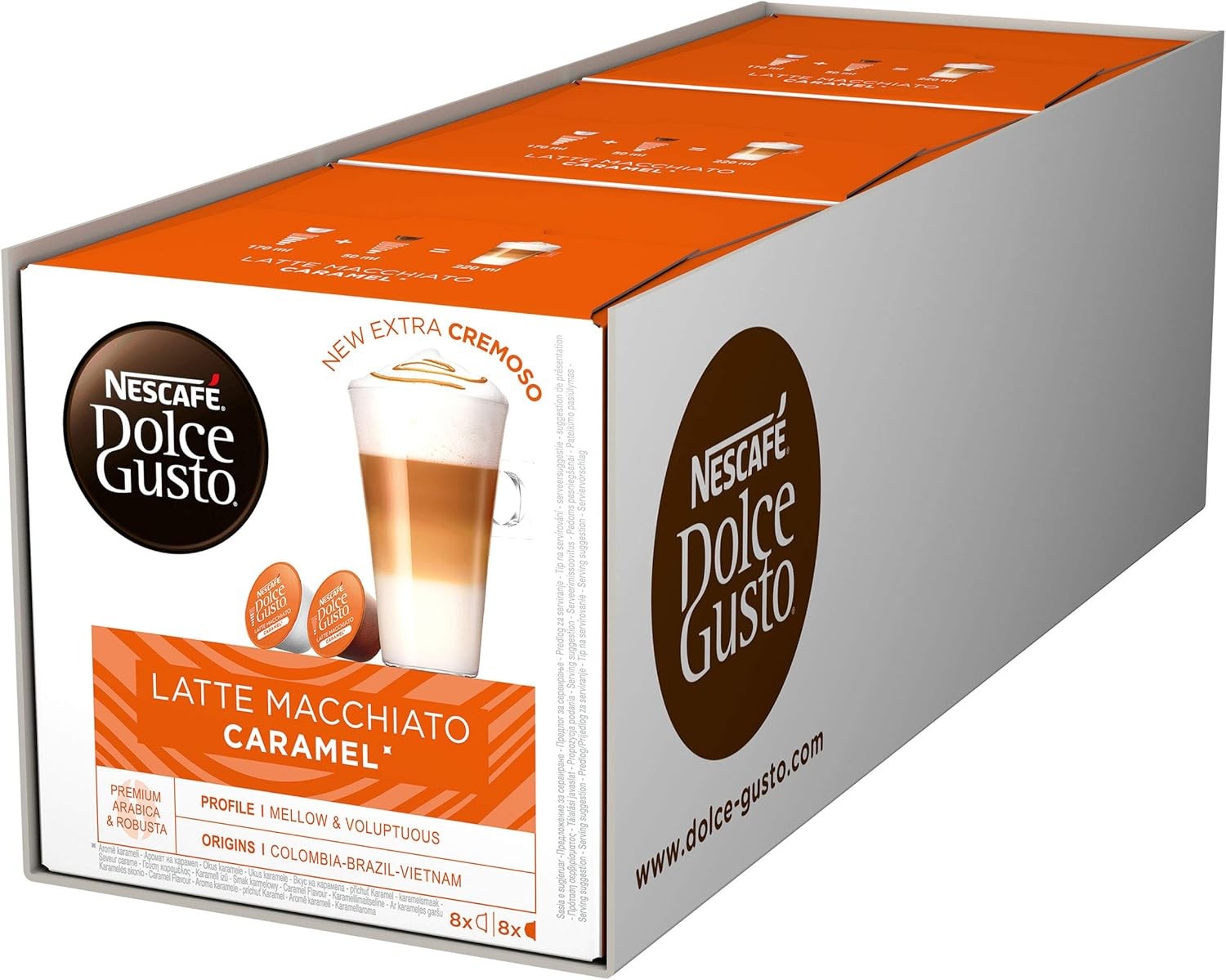 Capsules Dolce Gusto Latte Macchiato Caramel pour vos Pauses Douceur à la Maison