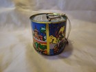 Vintage Collectable tin savings bank featuring an "Orient" motif, With Key — photo 3