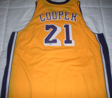 MICHAEL COOPER LOSANGELES LAKERS JSA/COA SIGNED OFFICIAL LICENSED ADIDAS JERSEY
