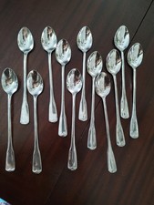 12 - 9" Ice Tea Spoons Stainless