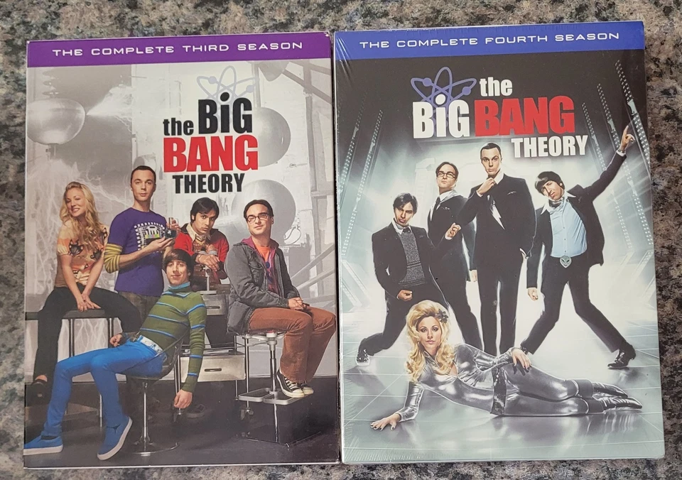 The Big Bang Theory Season 1-12 DVD 2,3,5 W/Slipcovers 1,4,6,7,8,9,10,11,12 NEW - Image 4 of 4