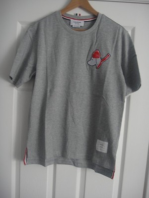THOM BROWNE Tシャツ グレー サイズ3 s-l400.jpg