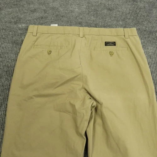 Banana Republic Hose Herren 36 x 30 100 % Baumwolle gerades Bein Taschen Aiden Chino - Bild 14 von 14