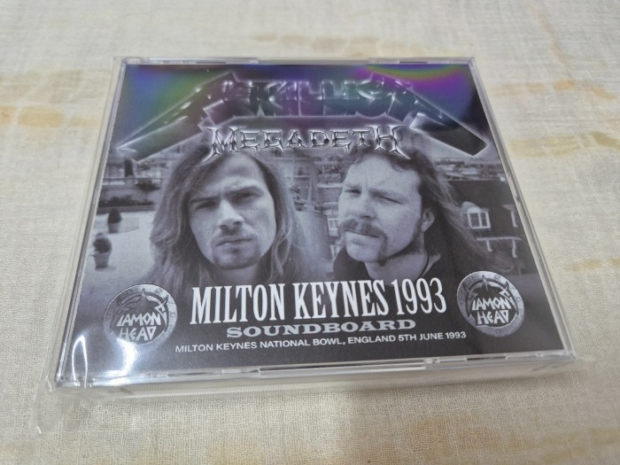 METALLICA MEGADETH DIAMOND HEAD MILTON KEYNES 1993 4 CDS SBD!KISS DOKKEN BOSTON