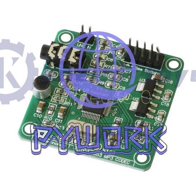 VS1053 MP3 Module Development Board w/ On-Board Recording Function SPI Interface