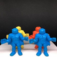 Mapman 4 pieces Kinnikuman Eraser at the time