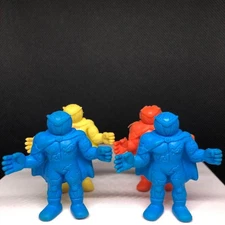Mapman 4 pieces Kinnikuman Eraser at the time