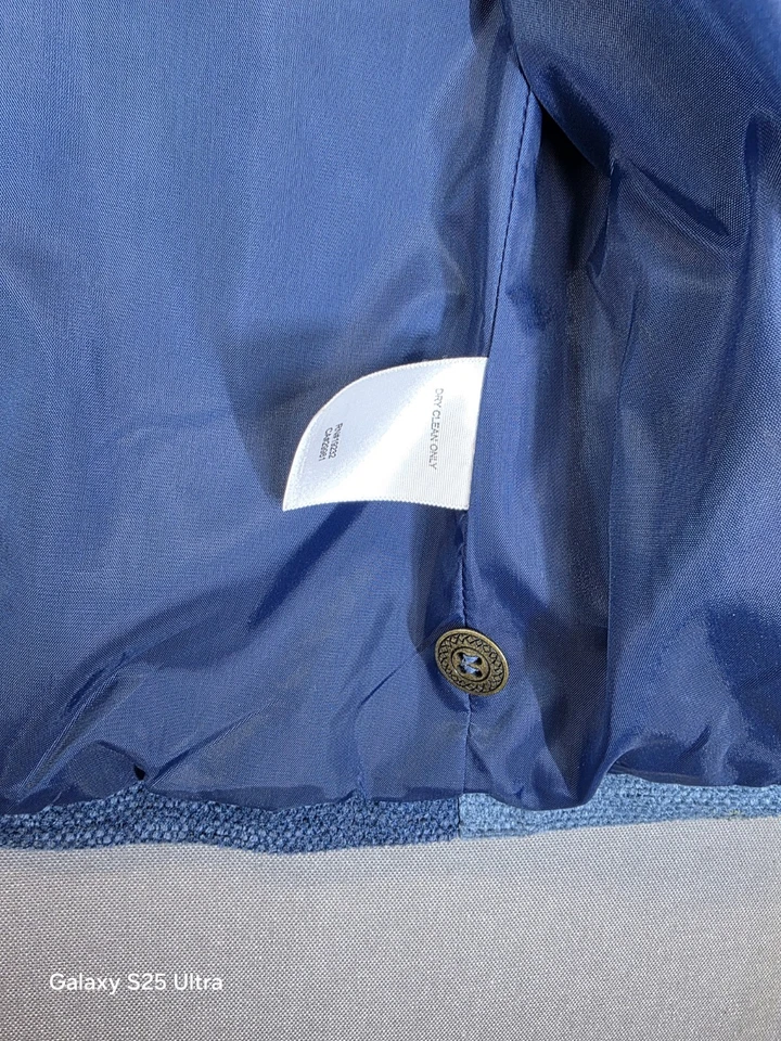 Alfred Dunner Jacket 16 Patchwork Embroidered Grandmacore Floral Cottage Stunner - Image 4 of 4