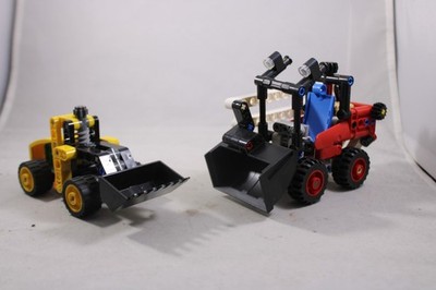 LEGO Technic 42116 Skid Steer Loader & 30433 Lego Technic Volvo Wheel Loader