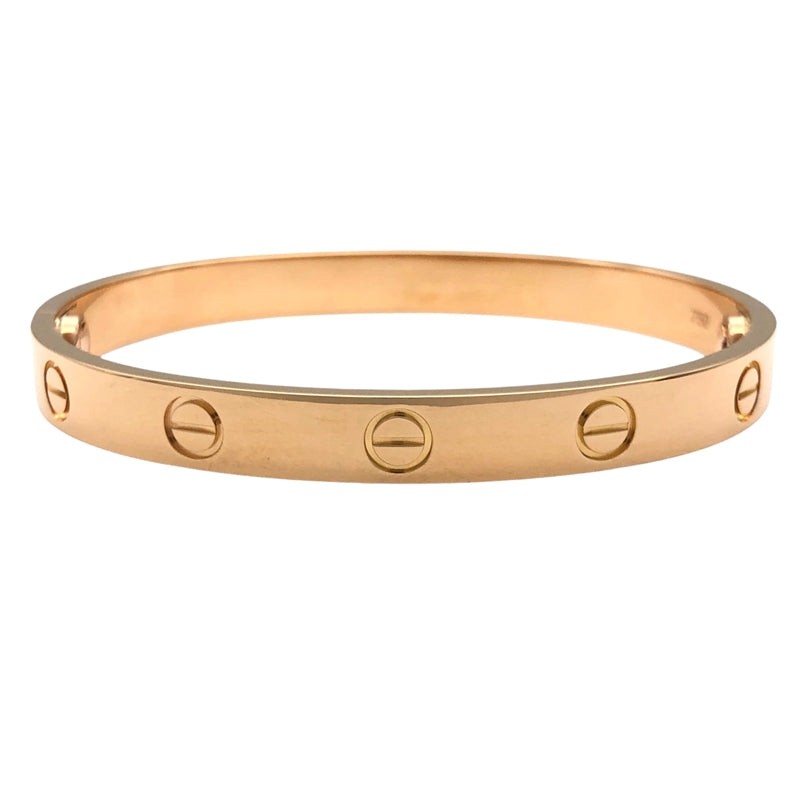 Cartier Love Bracelet in 18K Pink Gold Size 17 #026
