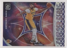 2019-20 Panini Donruss Optic Fantasy Stars Purple Prizm Anthony Davis #8 04ag