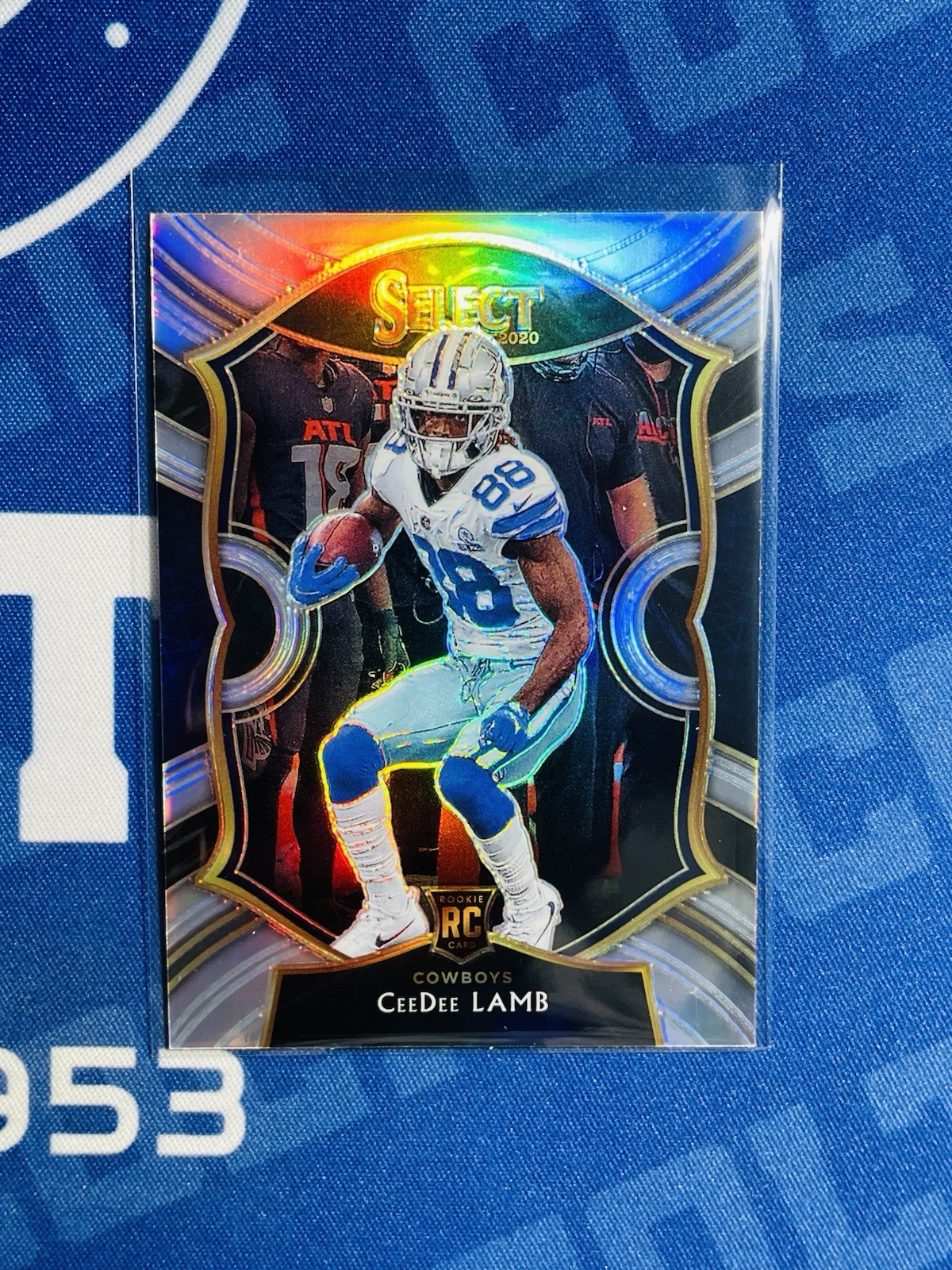 2020 Panini Select - Concourse CeeDee Lamb #57 Silver Prizm (RC) Cowboys
