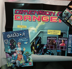 LEGO GALIDOR Nepol & Shimmel Box 2002 LOT Poster Trading Card Game CD Comic $8Sh