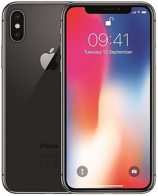 Apple iPhone X -  SEHR GUT - 64GB - Space Gray - OVP   12 Monate Gewährleistung
