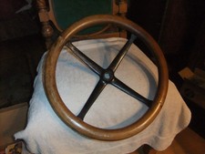 Vintage Antique Wood Steering Wheel Car Rat Hot Rod Ford Model T 16 Part300692