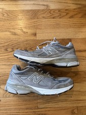 Size 9 - New Balance 990v3 Made in USA Grey White