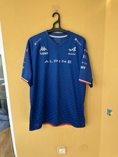 Kappa F1 Alpine 2022 Team Alonso  T-Shirt - Polyester Blue size XL