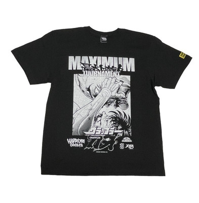 Baki the Grappler T-shirt Black Maximum Tournament Tokyo Dome Underground Arena