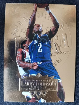 Larry Johnson Gold Medallion Edition 1995-96 Fleer #21