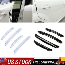4PCS Auto Door Side Edge Protection Guard Anti-Scratch Protector Trim Sticker
