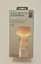 L.E.D. Bottle Stoppers by Rabbit (2 Pk) Batte...