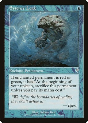 4x Essence Leak - LP - Invasion block - SPARROW MAGIC mtg