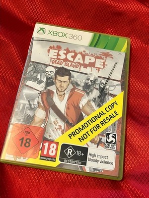 Escape Dead Island (Xbox 360 Spiel) rare Promo Promotional Copy Version