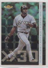 2002 Topps Finest Refractor 484/499 Cliff Floyd #27 2k3