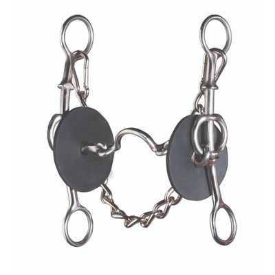 Professional's Choice Professional Elevation Gag Medium Port Horse Bit - 7.5