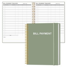 Bill Payment Tracker Notebook Monthly Bill Organizer Planner Notebook