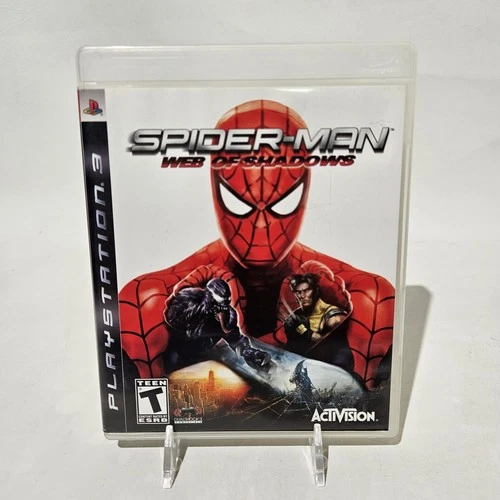 Spider-Man Web of Shadows PS3 (Sony PlayStation 3, 2008) Complete Tested