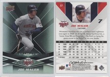2009 Upper Deck Spectrum Black /50 Joe Mauer #57 HOF