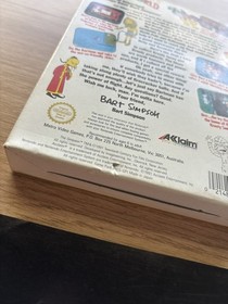 The Simpsons Bart vs The World Nintendo NES - Complete CIB Boxed with Manual PAL