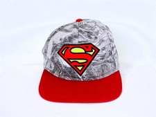 Superman Logo DC Comics Snapback Cap Hat Youth
