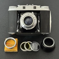 Agfa Isolette III - 120 Medium Format Camera - Solinar 75mm 1:3.5 - Film Tested