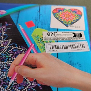 Diamond Art Kit MH324 3.0 Wooden Board Includes Tools